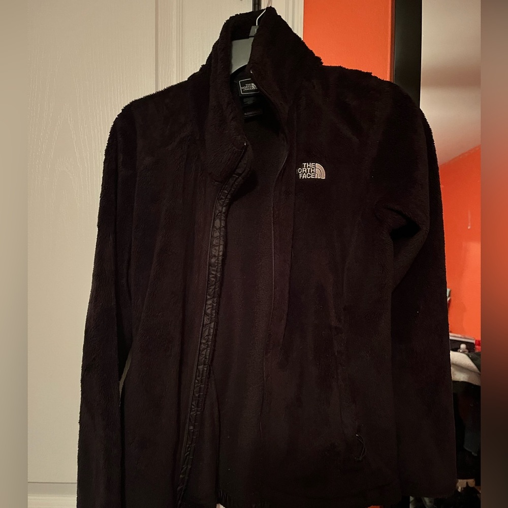 The North Face fuzzy jacket